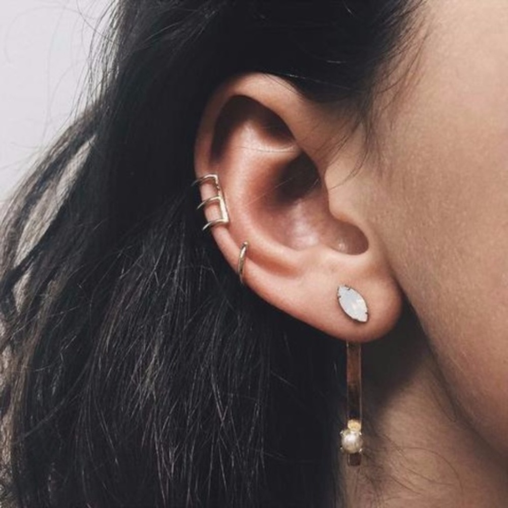 NEW Bing Bang Sterling Silver Ear Cuff